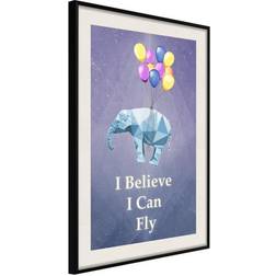 Arkiio Affisch Flying Elephant [Poster] 30x45 Poster